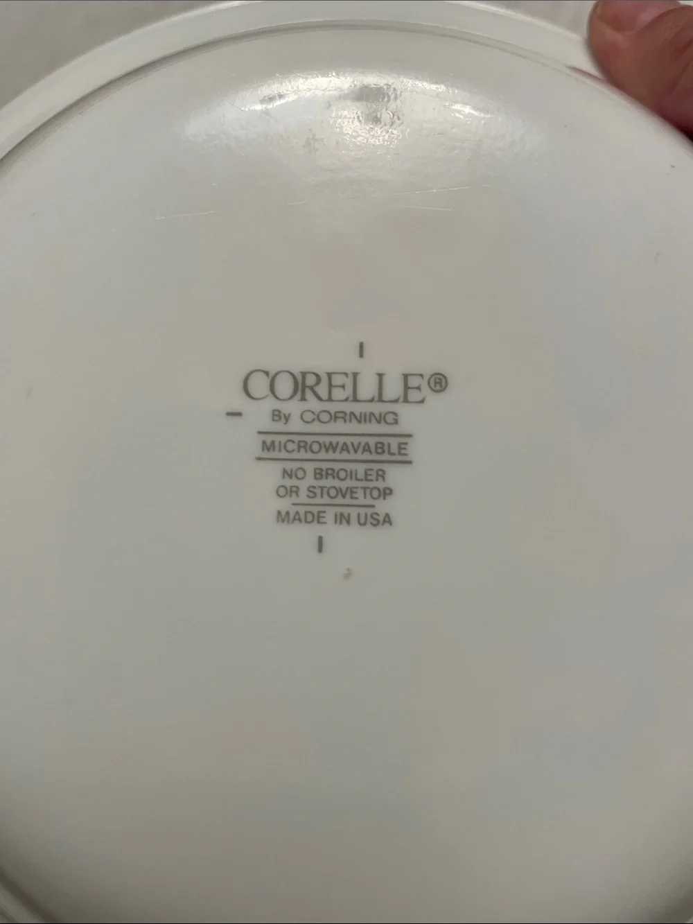 Corelle set white